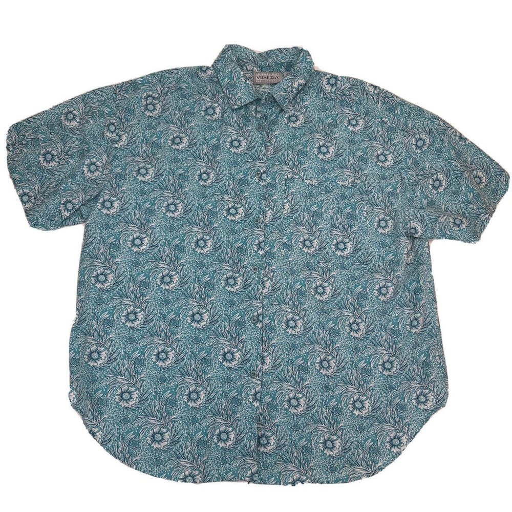 Venezia Womens Button Up Blouse